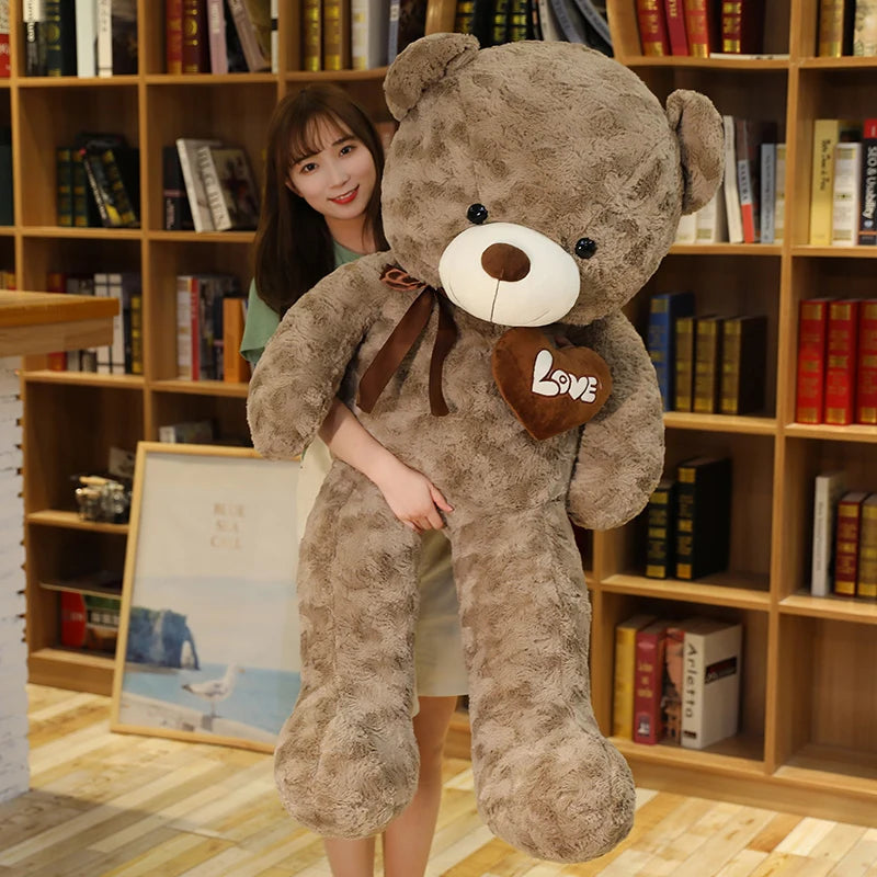 Hochwertiger Kuschelteddybär 2 Farben Plüschtiere für Kinder-Yabubest - Home & More