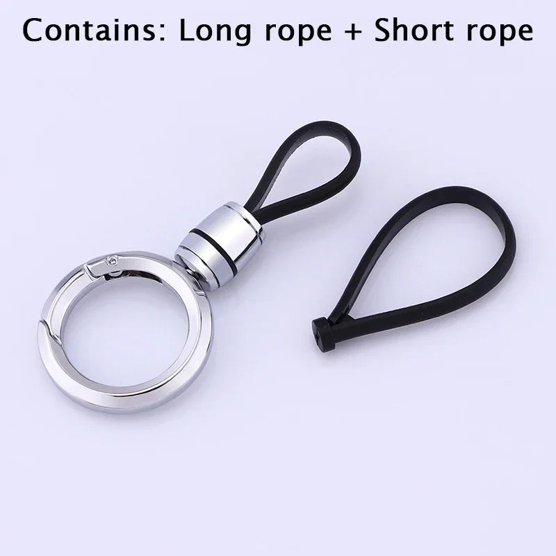 Luxus Schlüsselanhänger Unisex Auto Metall O-förmige Schnalle Wassertropfen