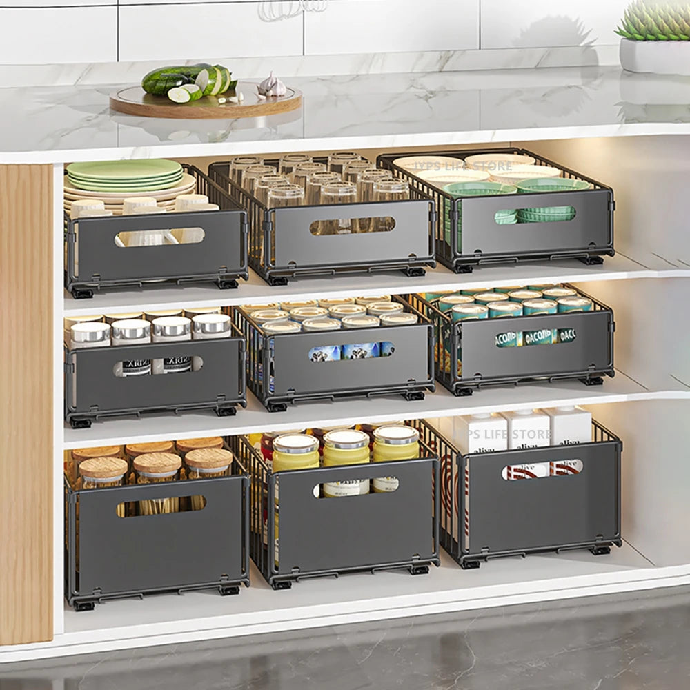 Premium Küchen Organizer für Gewürze und Flaschen-Yabubest - Home & More