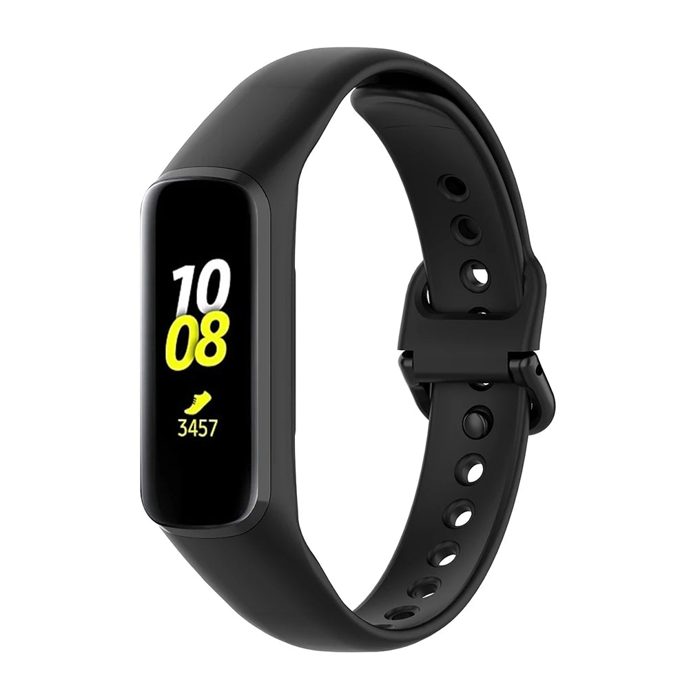 Silikonarmband 21 cm Unisex für Samsung Galaxy Fit 2 Ersatzarmband