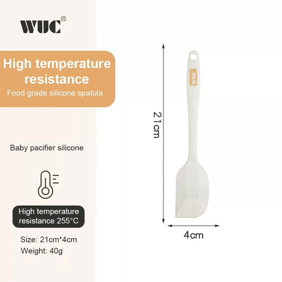 Silikon Küchen Set Spatel Schneebesen Pinsel für Backen Kochen Haushalt