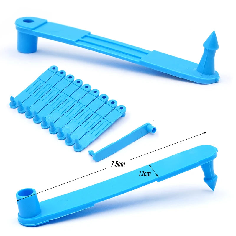 Robuste Ohrmarkenzange für Nutztiere aus Kunststoff