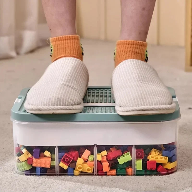 Kunststoff Aufbewahrungsbox für Spielzeug und Bausteine-Yabubest - Home & More