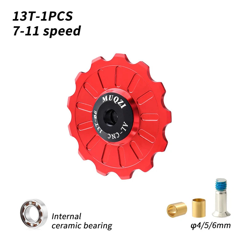 Keramik Riemenscheibe Fahrrad Schaltwerk 7-11 Gang Bike Tuning Upgrade