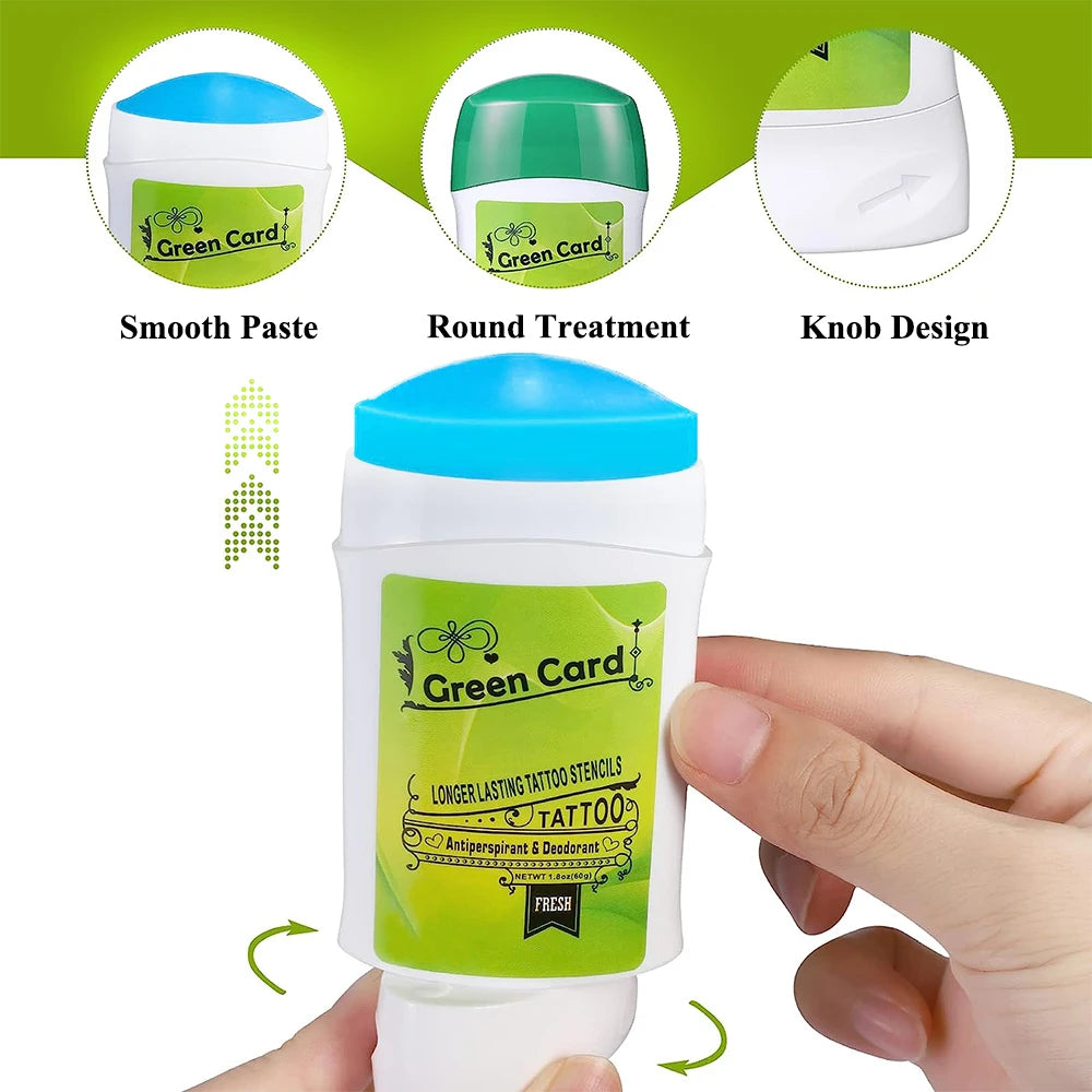 Effiziente Tattoo Transfer Paste für gestochen scharfe Schablonen