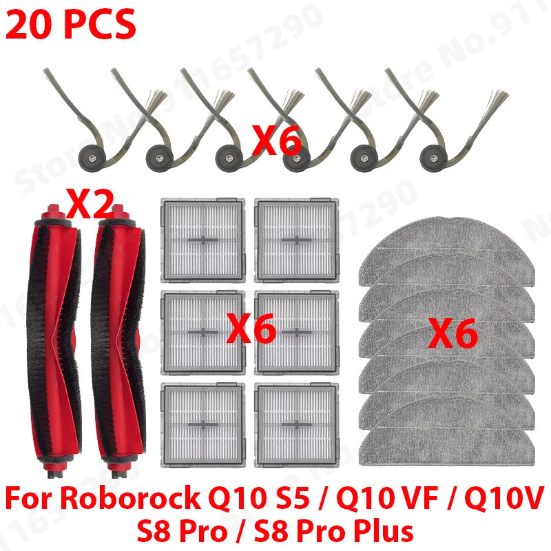 Praktisches Zubehörset für vielfältige Staubsaugerreinigung und Pflege