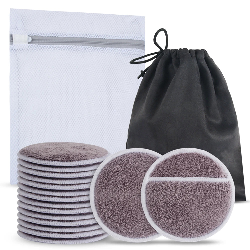 Weiche wiederverwendbare Mikrofaser Reinigungspads 8 cm