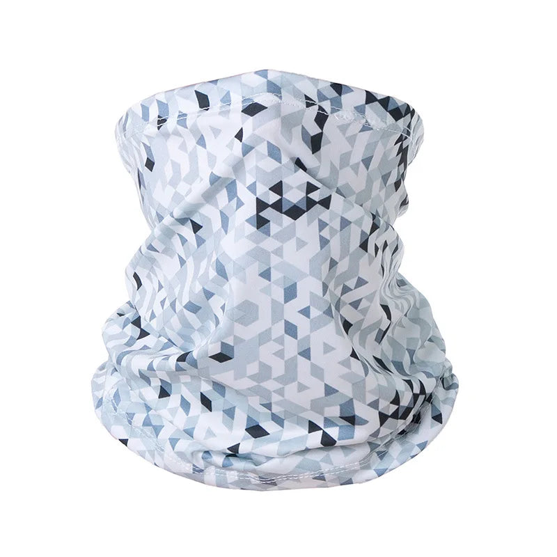 UV-Schutz Eisseide Hals-Gesichtsbedeckung Outdoor Sport Bandana Atmungsaktiv