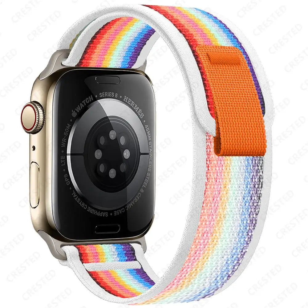 Robustes Nylon Armband für Apple Watch Ultra und alle Serien