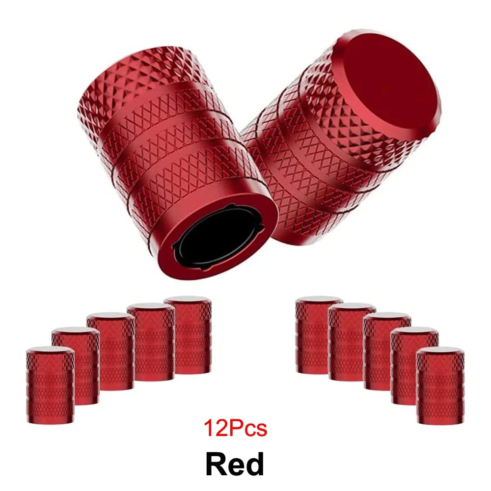 Korrosionsbeständige Aluminium Ventilkappen für Auto, Motorrad, SUV, Fahrrad