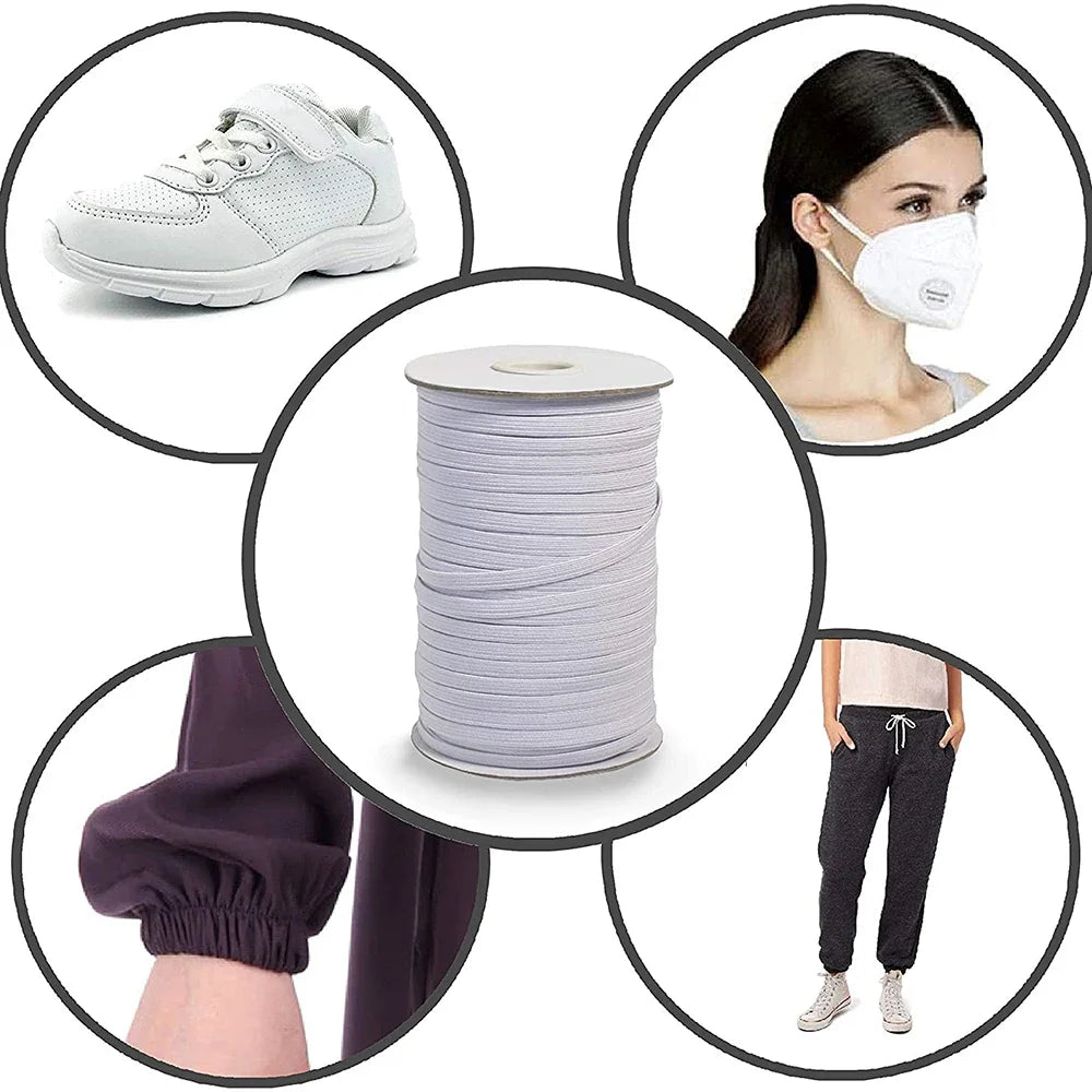 Vielseitiges Elastikband 10m zum Nähen Basteln DIY Projekte