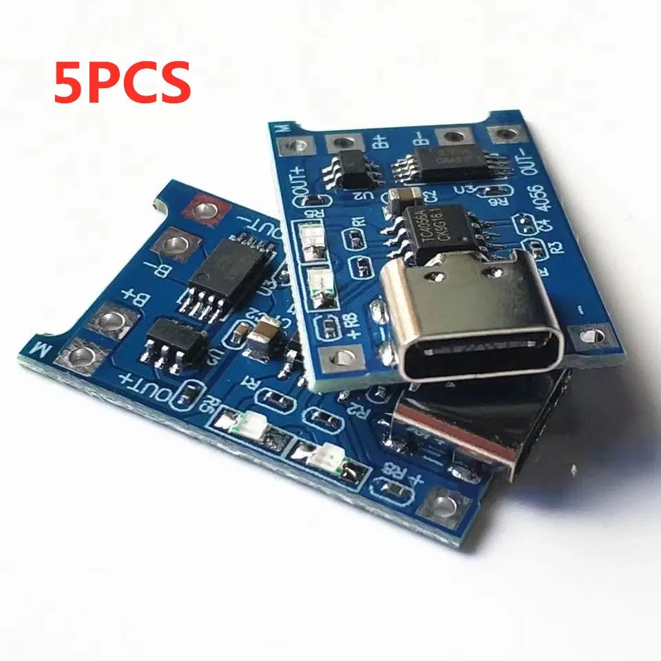 TP4056 5V 1A Lithium Akku Ladegerät Mikro/Type-C/Mini 2/5PCS