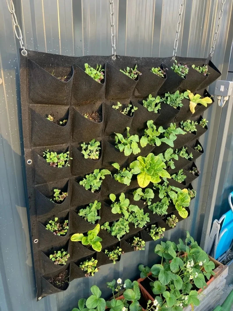 Vertikale Wand-Pflanztaschen Blumentopf für Haus und Garten