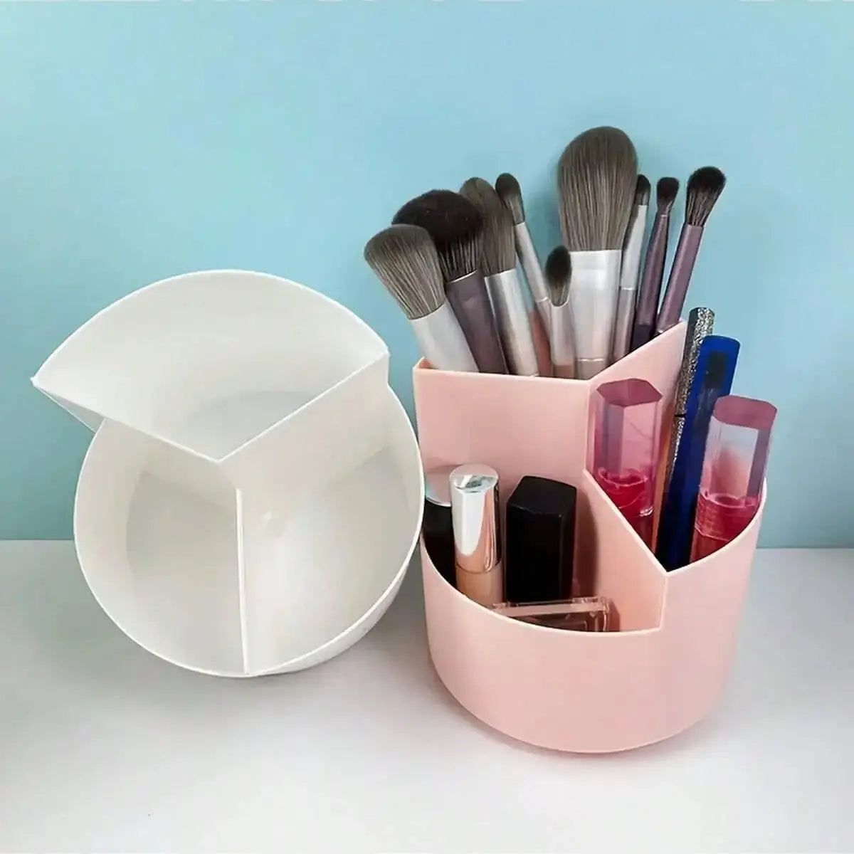 360 Grad drehbarer Stifthalter mit großer Kapazität Schreibtisch Organizer