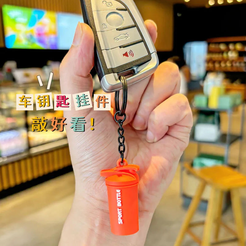 Mini Hantel Schlüsselanhänger Rucksackanhänger Fitnessstudio Geschenk