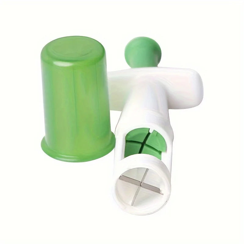 Multifunktionaler Traubenschneider und Obstschneider aus Edelstahl