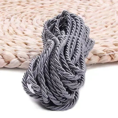 3mm Polyester Seil 3-Strang gedreht – DIY, Heimtextilien, Taschen, Deko Schnur