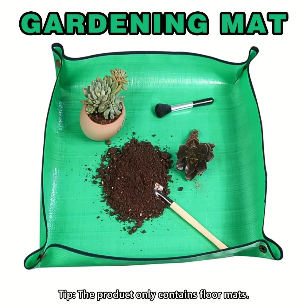 Faltbare wasserdichte Umtopfmatte in extra großer Größe für Pflanzen