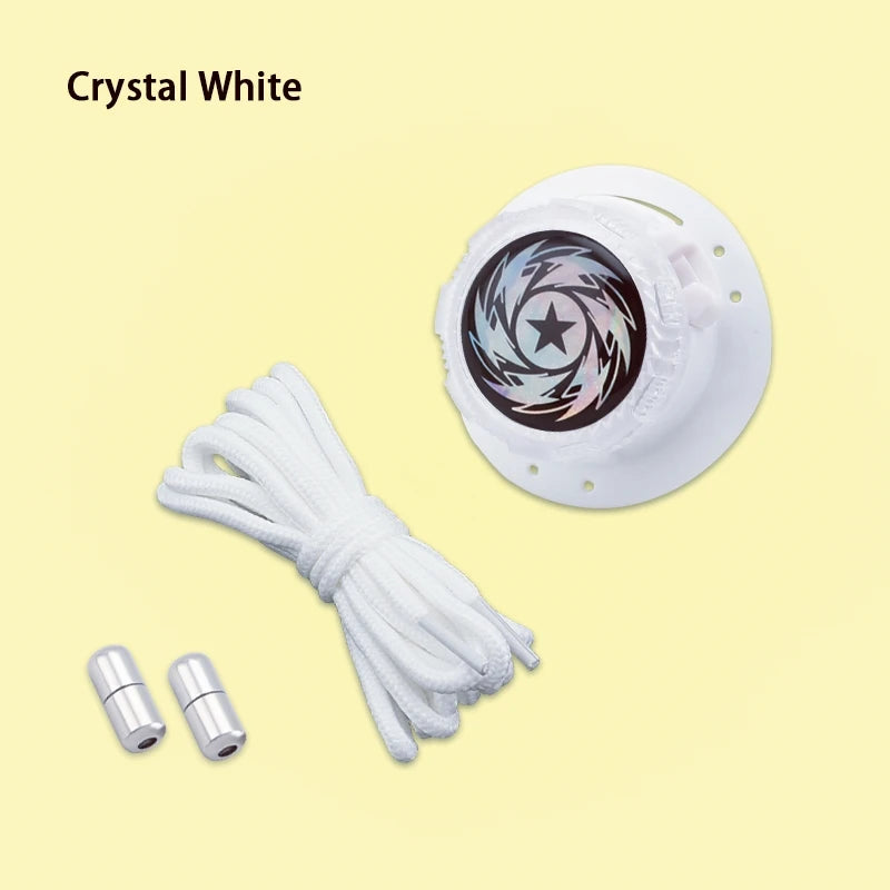 Automatische runde Schnürsenkel mit drehbarer Schnalle für Sneaker