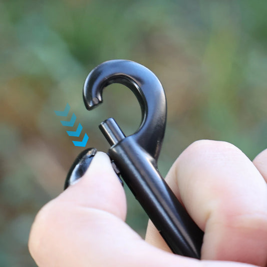 Robuste Doppelseitige Karabinerhaken f&uuml;r Outdoor und Haushal