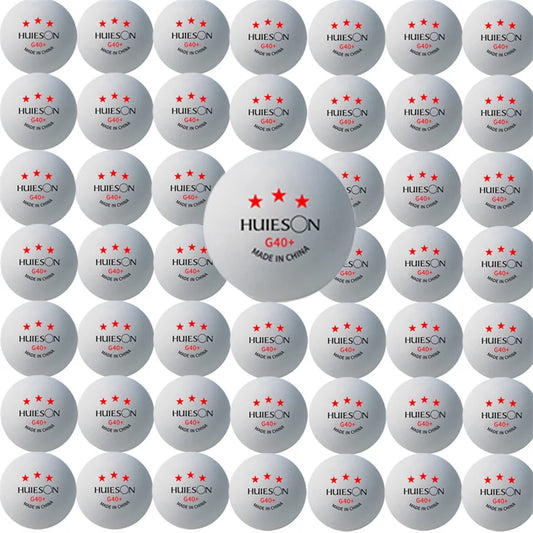 Professionelle 3-Sterne Tischtennisbälle 20 bis 100 Stück 40mm ABS Material
