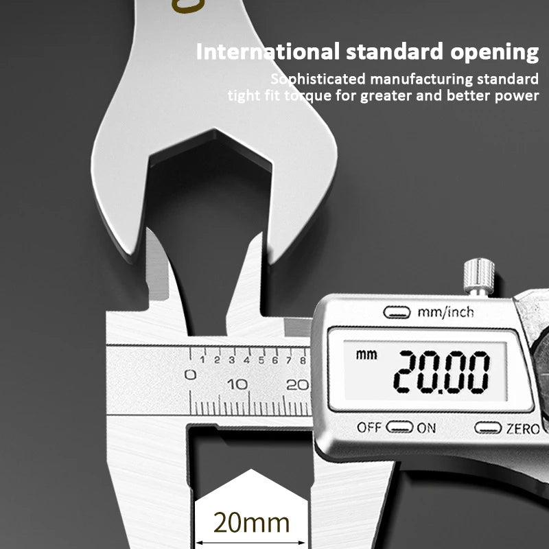 Ultradünner Schraubenschlüssel 5-32 mm Ratschenschlüssel für Profi und DIY