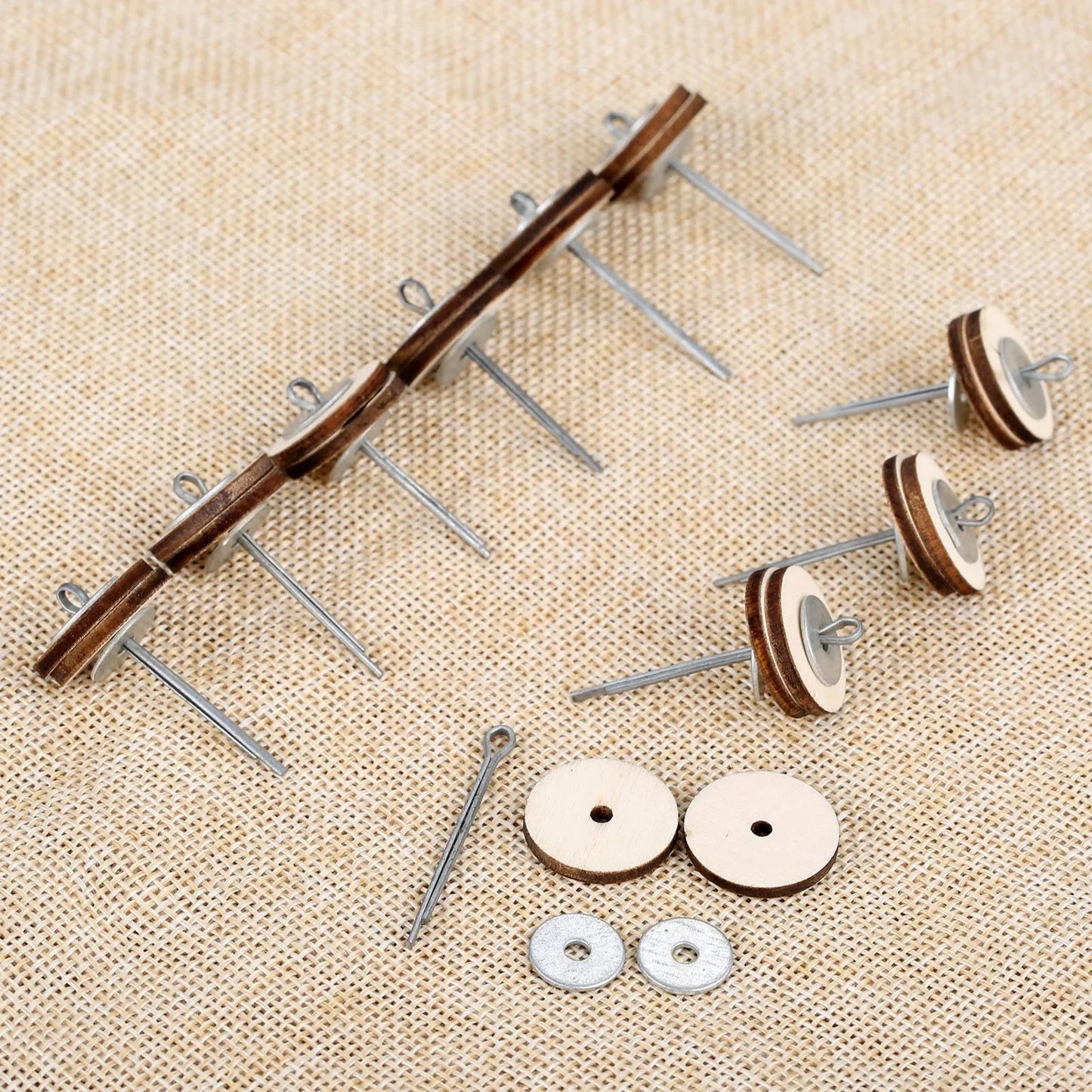 10er Set Bär Puppe Gelenke Zubehör für Amigurumi und DIY Puppen