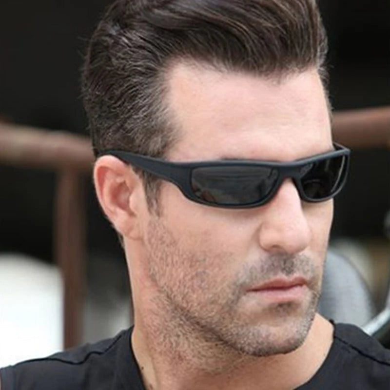 Polarisation Fahrrad Sonnenbrille Retro Sport UV400 Leicht Unisex