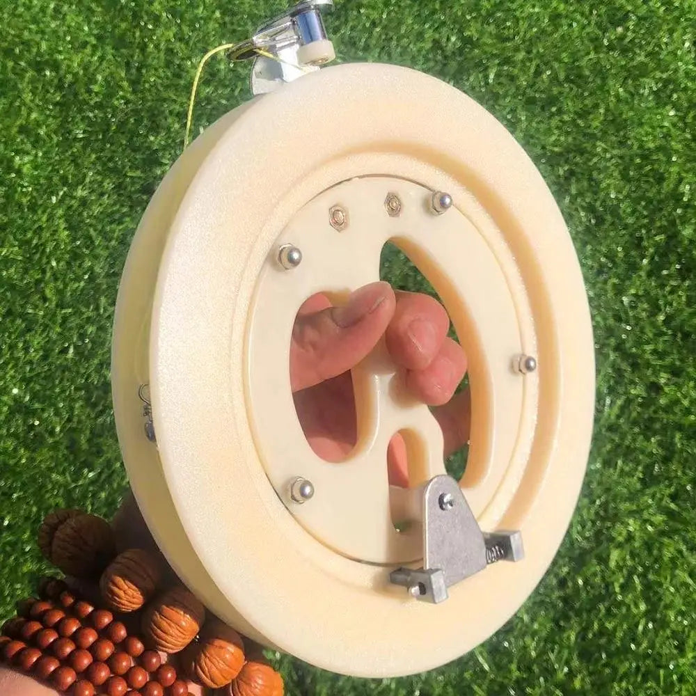 Runder Drachenwickler Blau mit Schnur 150-500m für Outdoor Flugspaß