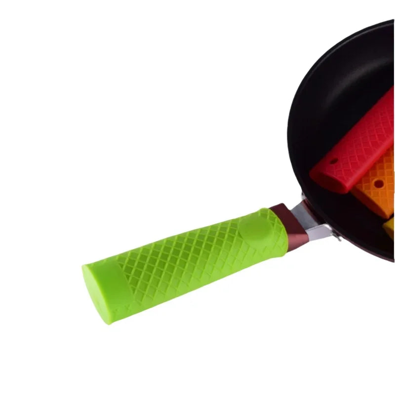 Sichere Silikon Topfgriff Abdeckung Hitzeschutz Anti Rutsch für Küche