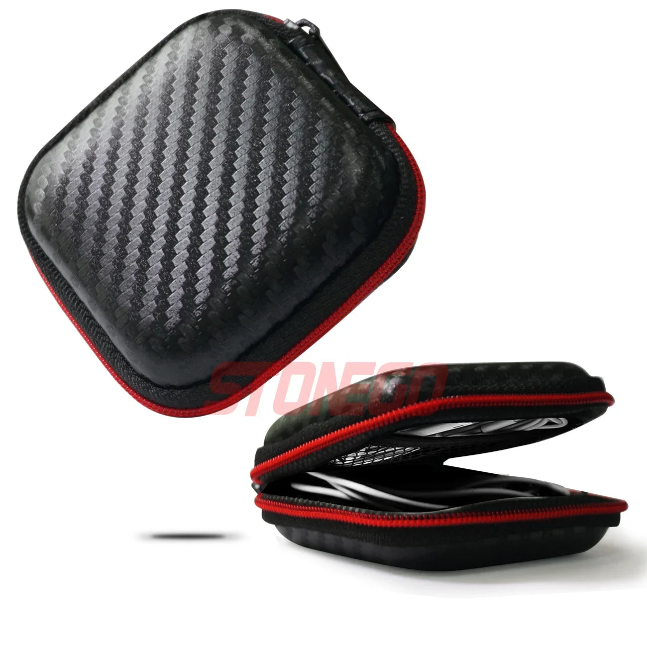 Wasserdichter Kabel Organizer Box für USB Kopfhörer SD-Karten Aufbewahrung