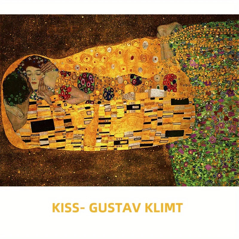 150 Teiliges Mini Reagenzglas Puzzle Der Kuss Gustav Klimt Lernspiel-Yabubest - Home & More