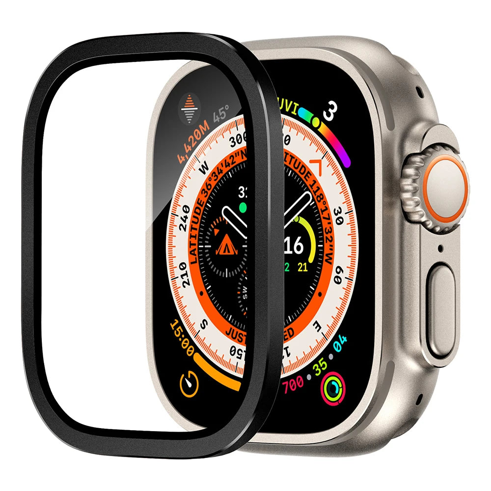 Kratzfeste Displayschutzfolie 3D-Schutz für Smartwatch 49 mm Ultra