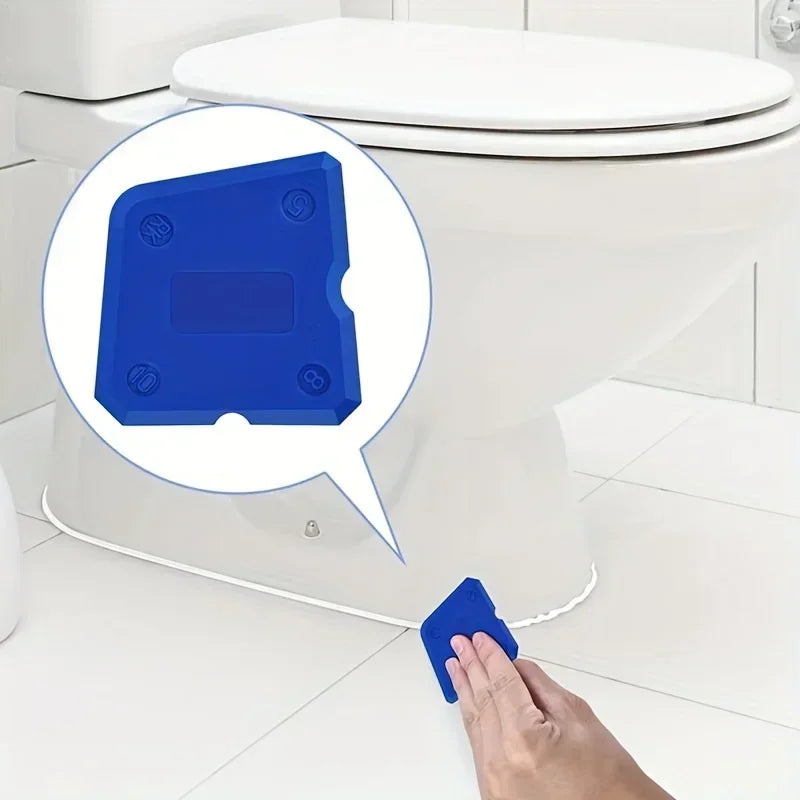 Flexibles 4-teiliges Silikon-Dichtungswerkzeug für perfekte Fugen glatt und sauber