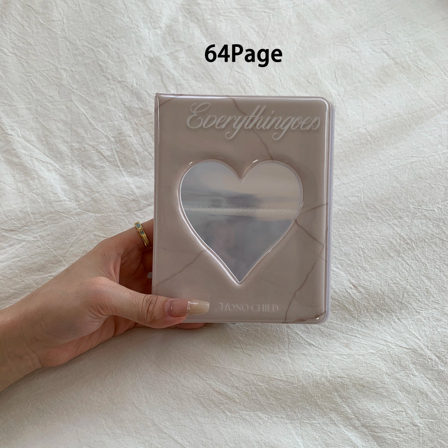 Mini Fotoalbum mit 36 64 oder 128 Taschen für Foto und Fotokarten