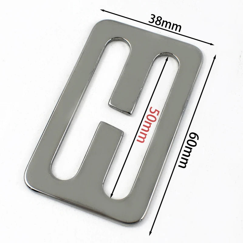 Edelstahl G-Haken Schnallen Metallring für Taschen Riemen Verschlüsse