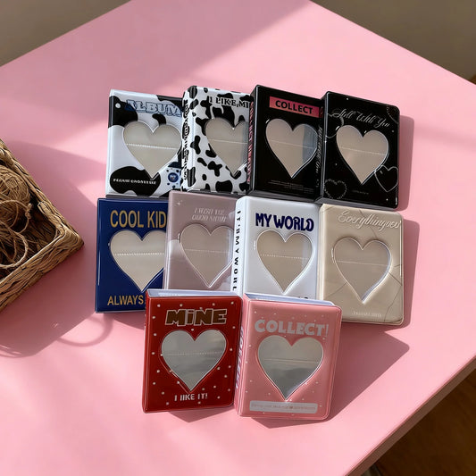 Mini Fotoalbum mit 36 64 oder 128 Taschen für Foto und Fotokarten