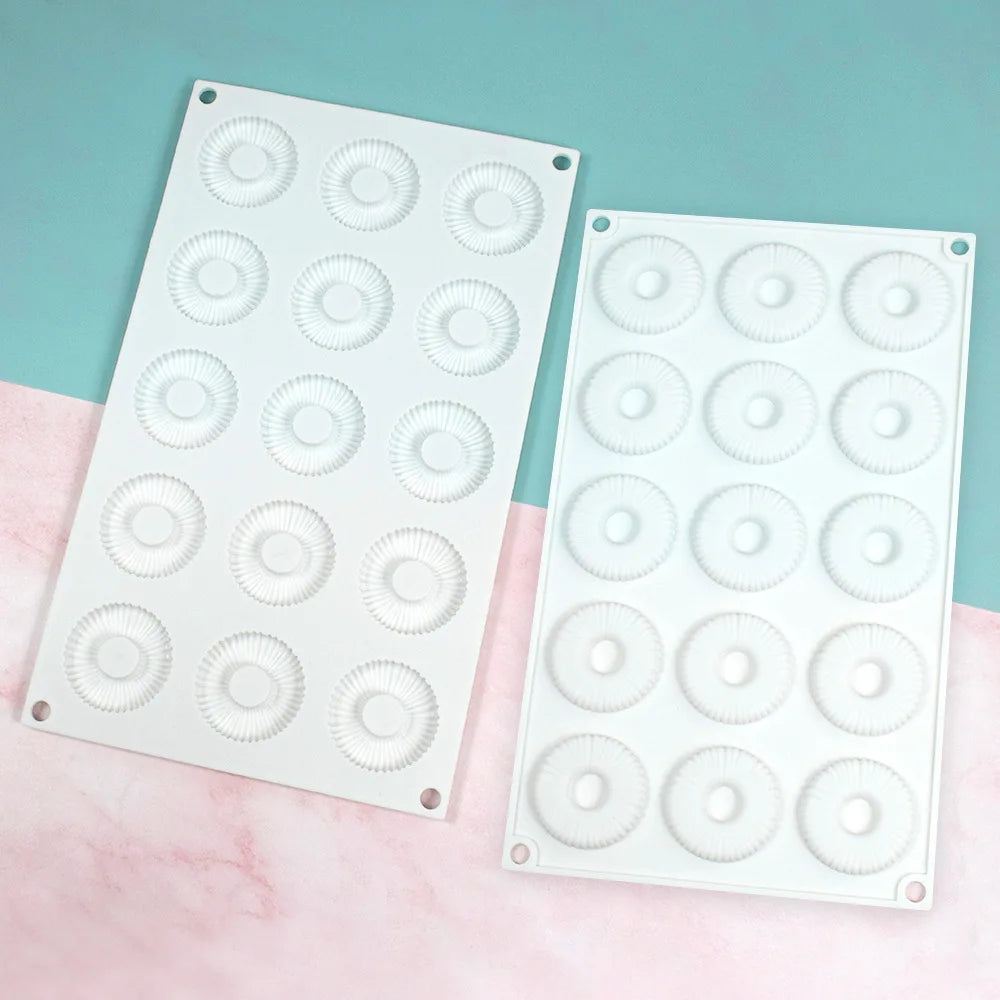 Ovale Silikon Mousse Kuchenform für hausgemachte Desserts