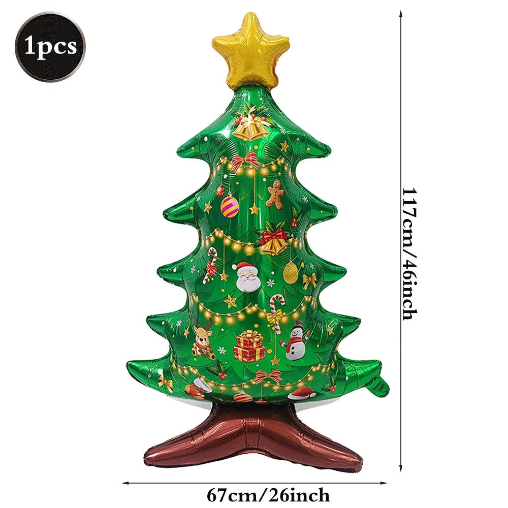 Festliche Weihnachts Folienballons Santa Rentier Schneemann für Partys