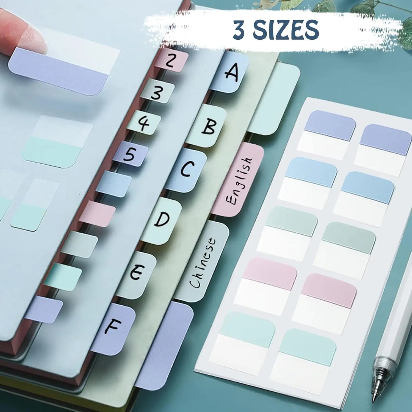 420 beschreibbare Index-Tabs für effiziente Organisation von Dokumenten