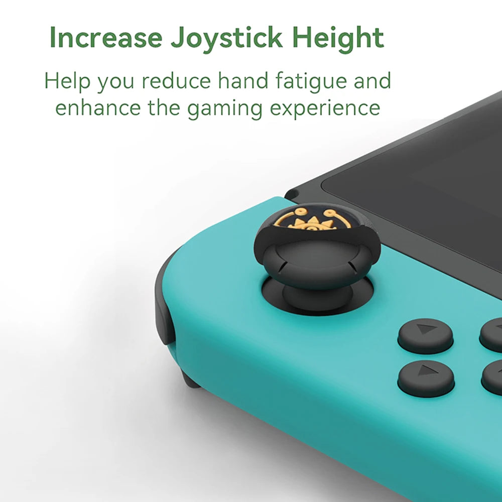 Silikon Thumb Stick Griffkappen für Nintendo Switch – Schutz - Komfort