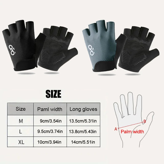 Fahrradhandschuhe halber Finger atmungsaktiv – MTB & Rennrad-Yabubest - Home & More