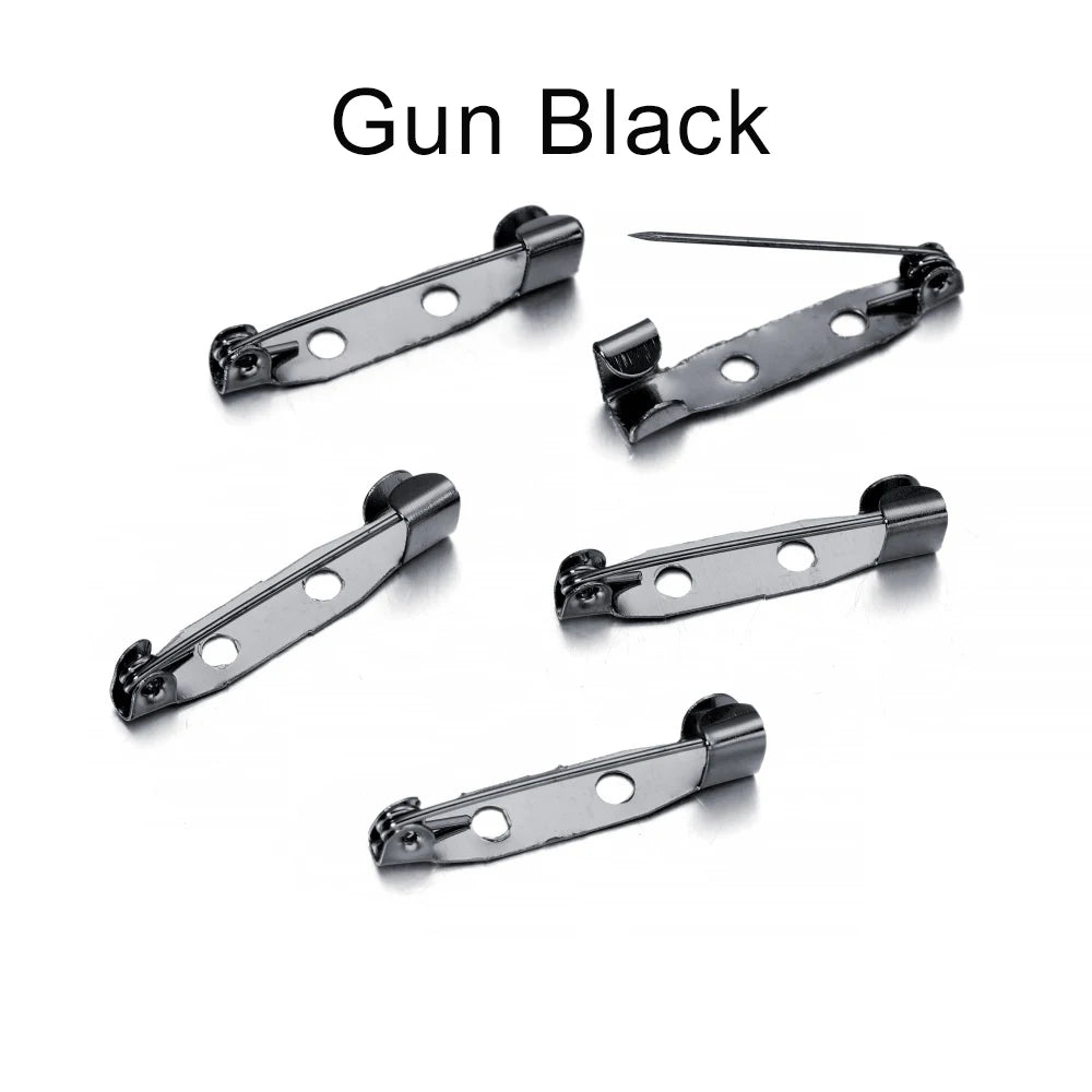 50er Set Brosche Clip Basis Pins in 15-40mm – DIY Schmuckzubehör-Yabubest - Home & More