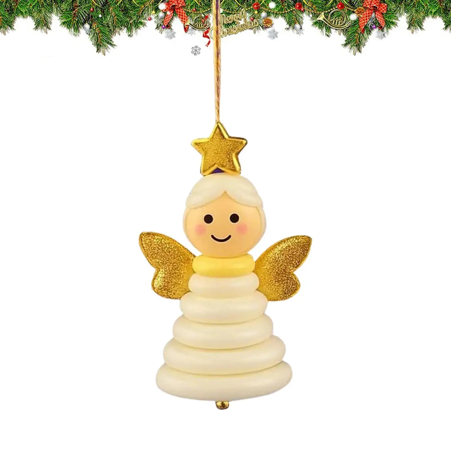 DIY Weihnachtsanhänger Set aus Knöpfen für festliche Dekoration