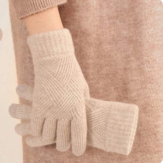Unisex Touchscreen Handschuhe Winter winddicht warm doppellagig