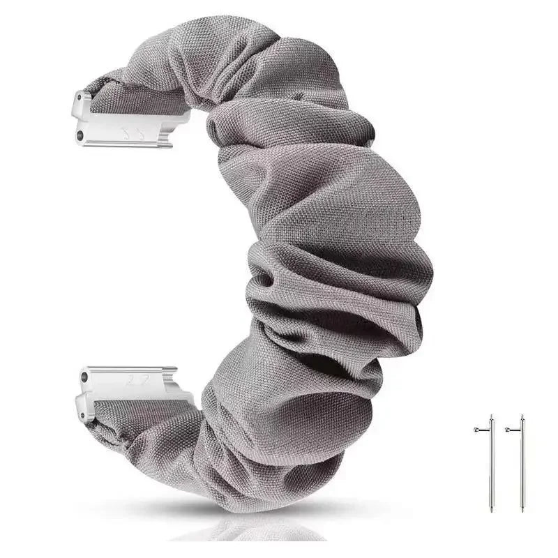 Elastisches Nylon Uhrenarmband 20mm 22mm für Smartwatches - Dehnbar Bequem