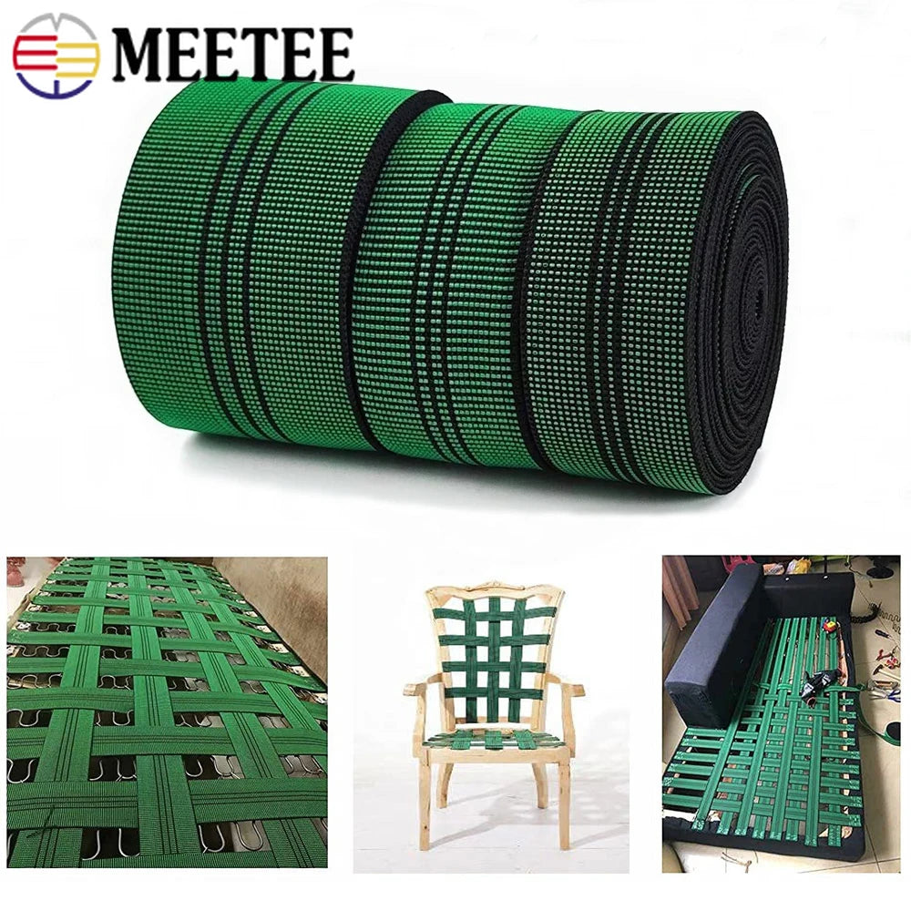 Elastisches Möbelband 4 5 7 cm bis 1-10 m für Polsterreparatur