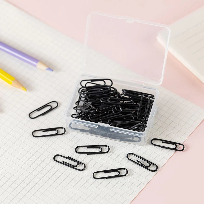 50 bunte Metall-Büroklammern 28 mm – 50 Stück für effiziente Ordnung