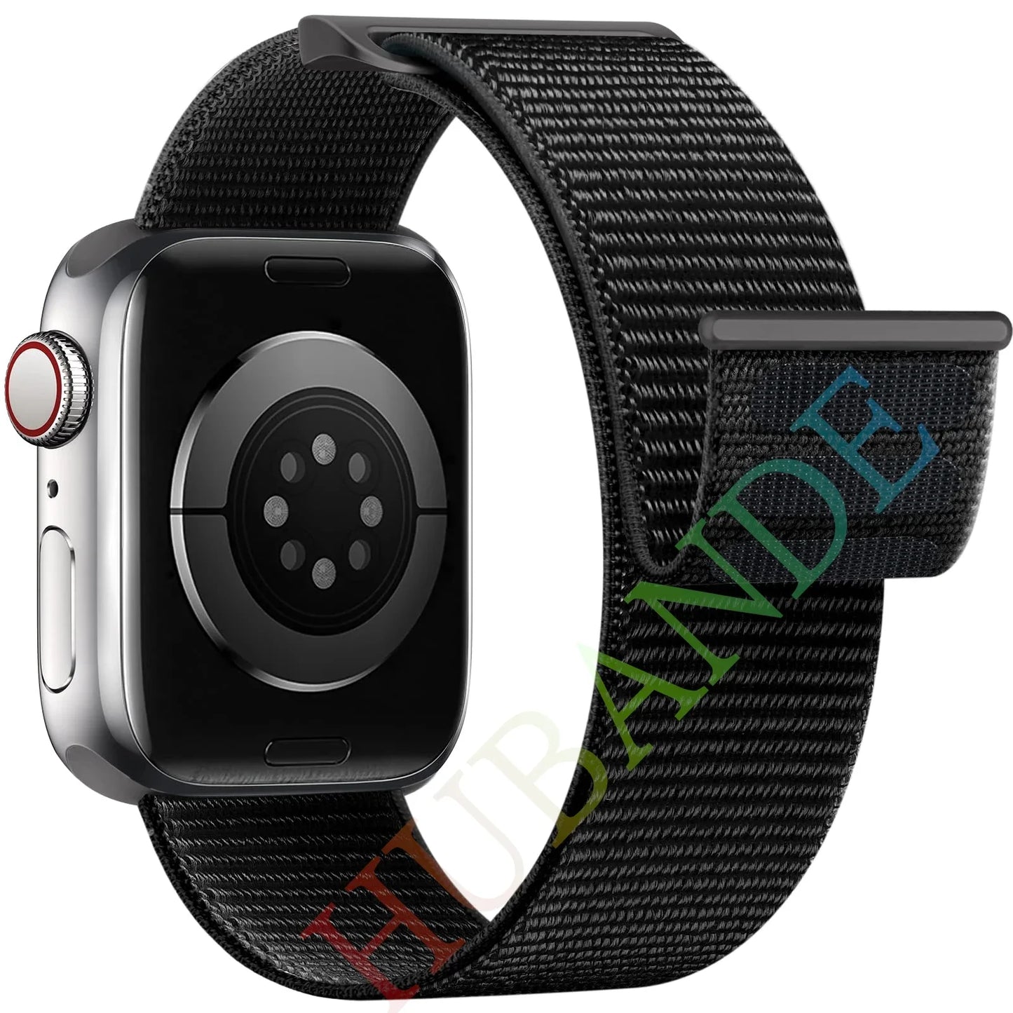 Atmungsaktives Nylonarmband für Smartwatch 38-49 mm, Unisex