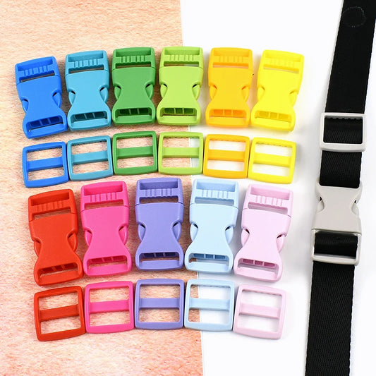 Vielseitige Kunststoff Schnallen & Karabinerhaken Sets – Größen wählbar